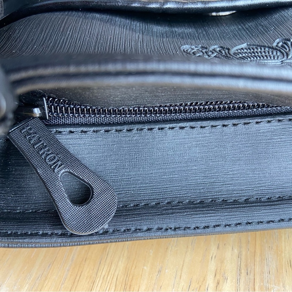 New rare Tequila Patron black cross body bag. - Picture 6 of 8